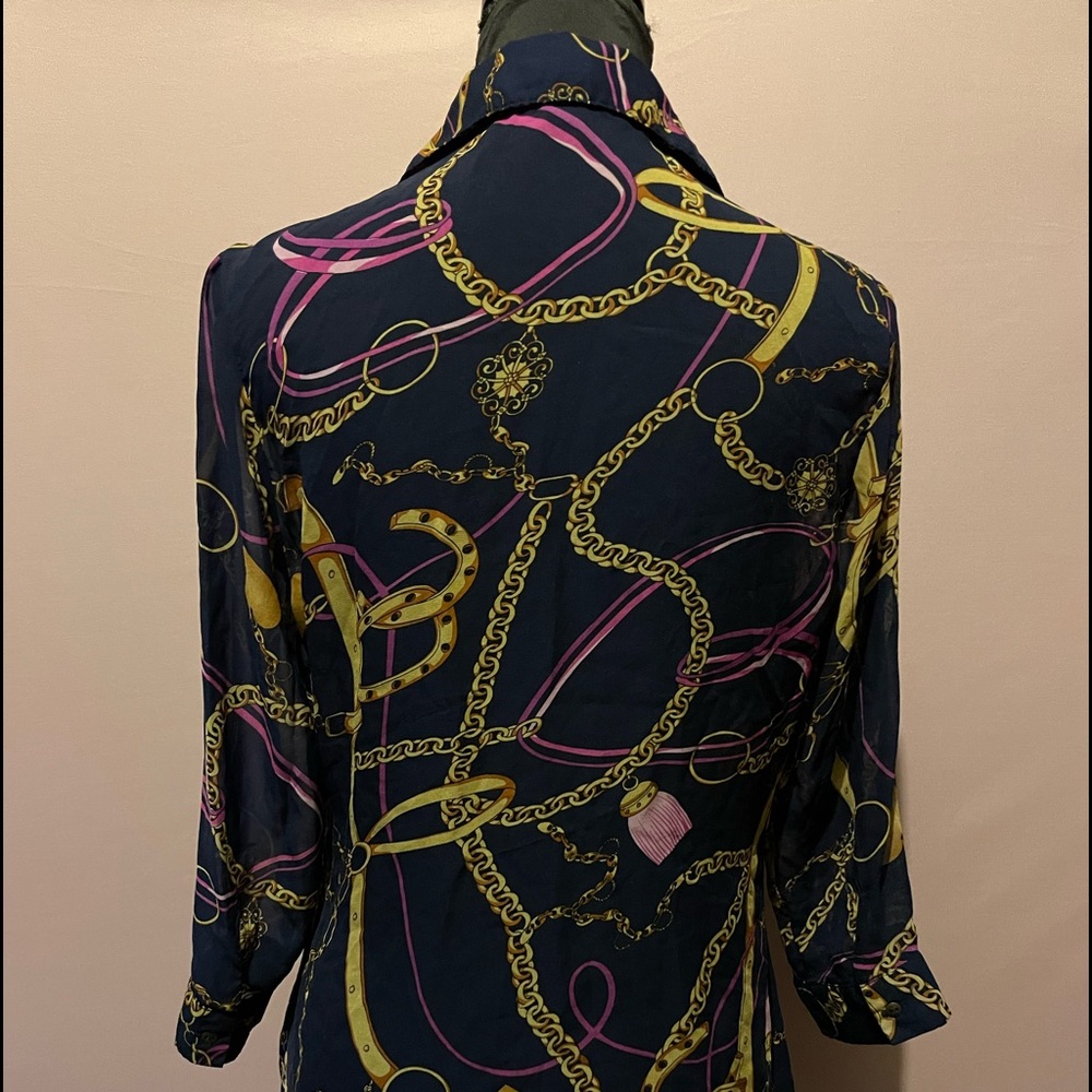 Chic Button Down Blouse - image 2